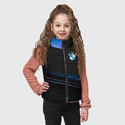Детский жилет Bmw abstraction, цвет: 3D-черный — фото 2