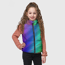 Детский жилет Полосы всех цветов радуги, цвет: 3D-светло-серый — фото 2