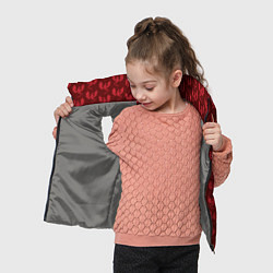 Детский жилет Паттерн с драконами, цвет: 3D-светло-серый — фото 2