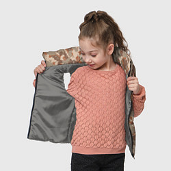Детский жилет Цифровой камуфляж - серо-коричневый, цвет: 3D-светло-серый — фото 2