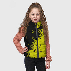 Детский жилет Black & Yellow, цвет: 3D-черный — фото 2