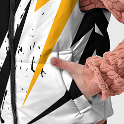 Детский жилет Гоночная абстракция, цвет: 3D-черный — фото 2