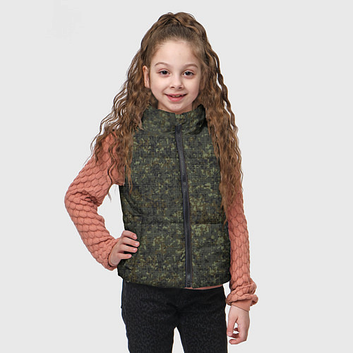 Детский жилет 4 цветная цифра ВКБО / 3D-Черный – фото 3