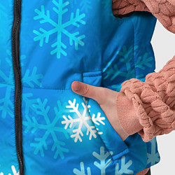 Детский жилет Зима 2023, цвет: 3D-красный — фото 2