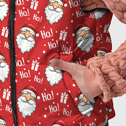 Детский жилет Дед Мороз - Санта Клаус, цвет: 3D-черный — фото 2