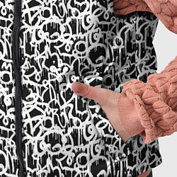 Детский жилет Граффити краска, цвет: 3D-светло-серый — фото 2