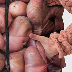 Детский жилет Картофельные клубни, цвет: 3D-черный — фото 2