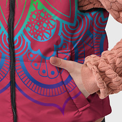 Детский жилет Viva magenta mandala, цвет: 3D-красный — фото 2