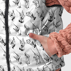 Детский жилет Руки дирижера, цвет: 3D-черный — фото 2