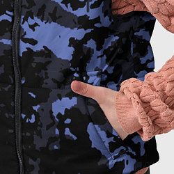 Детский жилет Тёмно-синий камуфляж, цвет: 3D-черный — фото 2