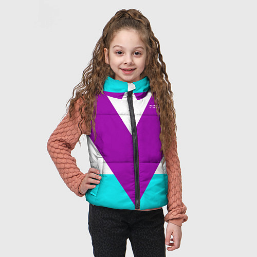 Детский жилет В ретро стиле FIRM / 3D-Черный – фото 3