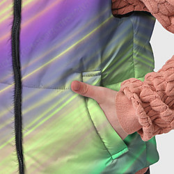 Детский жилет Весенние переливы, цвет: 3D-черный — фото 2