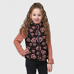 Детский жилет Big bang pattern, цвет: 3D-светло-серый — фото 2