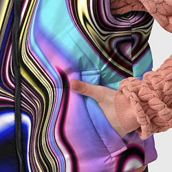 Детский жилет Блестящая ткань, цвет: 3D-черный — фото 2