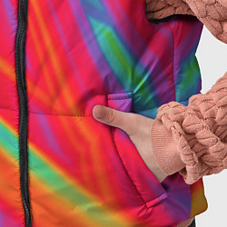 Детский жилет Кислотная абстракция, цвет: 3D-черный — фото 2