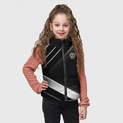 Детский жилет Volkswagen sign, цвет: 3D-светло-серый — фото 2