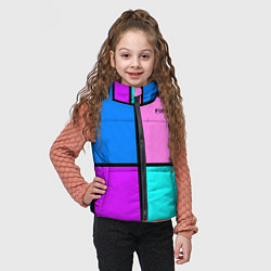 Детский жилет Firm аля 80-е, цвет: 3D-светло-серый — фото 2
