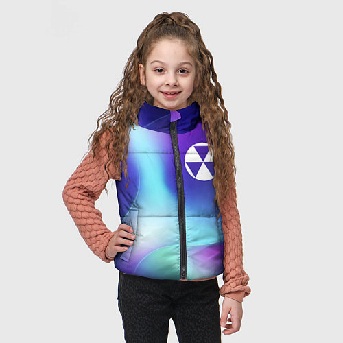 Детский жилет Fallout northern cold / 3D-Черный – фото 3