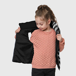 Детский жилет Honda racing flag, цвет: 3D-черный — фото 2
