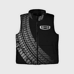Детский жилет Geely tire tracks, цвет: 3D-черный