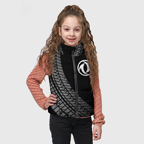 Детский жилет Dongfeng tire tracks / 3D-Черный – фото 3