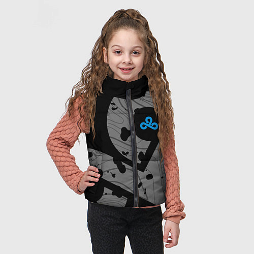 Детский жилет Форма Cloud 9 black / 3D-Черный – фото 3