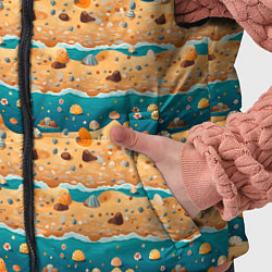 Детский жилет Пляж паттерн, цвет: 3D-черный — фото 2