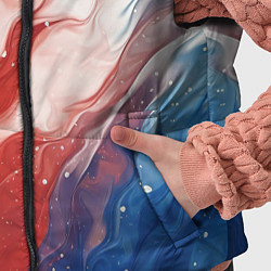 Детский жилет Белый синий красный, цвет: 3D-светло-серый — фото 2