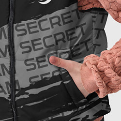 Детский жилет Форма Team Secret, цвет: 3D-черный — фото 2