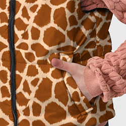 Детский жилет Шкура Жирафа - Giraffe, цвет: 3D-черный — фото 2