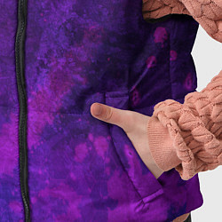 Детский жилет Текстура - Purple explosion, цвет: 3D-светло-серый — фото 2