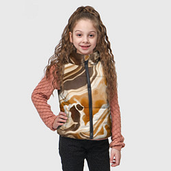 Детский жилет Яшма серая, цвет: 3D-светло-серый — фото 2