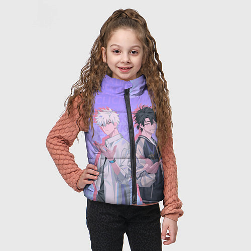 Детский жилет Персонажи - Агенты времени / 3D-Красный – фото 3