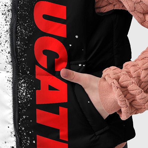 Детский жилет Ducati - двоичный / 3D-Светло-серый – фото 5