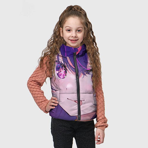 Детский жилет Звёздное Дитя Ai / 3D-Светло-серый – фото 3