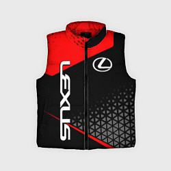 Детский жилет Lexus - red sportwear, цвет: 3D-красный