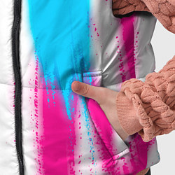 Детский жилет Poppy Playtime neon gradient style: по-вертикали, цвет: 3D-черный — фото 2