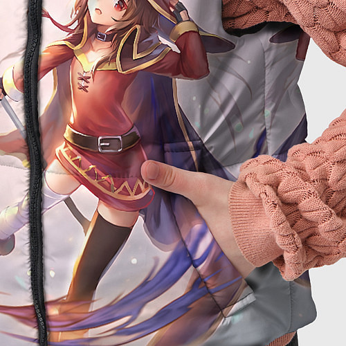 Детский жилет Коносуба Мэгумин / 3D-Светло-серый – фото 5