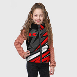 Детский жилет Kawasaki - red uniform, цвет: 3D-светло-серый — фото 2