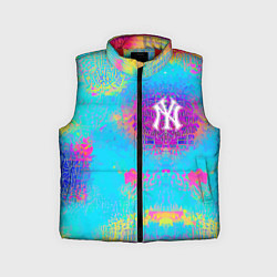 Детский жилет New York Yankees - baseball team - logo, цвет: 3D-красный