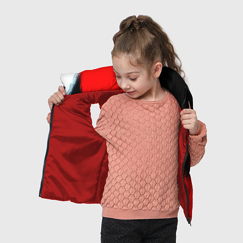 Детский жилет Bmw sport colors / 3D-Красный – фото 4
