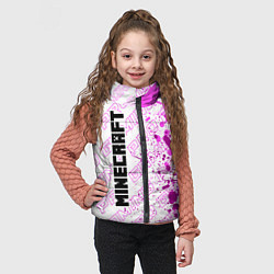 Детский жилет Minecraft pro gaming по-вертикали, цвет: 3D-черный — фото 2