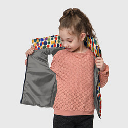 Детский жилет Цветные зёрна, цвет: 3D-светло-серый — фото 2