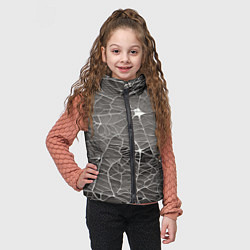 Детский жилет Паутина паука, цвет: 3D-светло-серый — фото 2