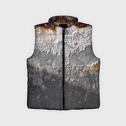 Детский жилет Коррозия металла гранж текстура