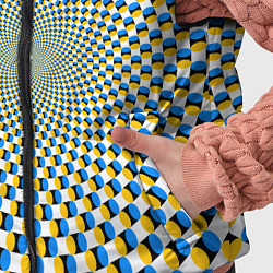 Детский жилет Оптическая иллюзия арт, цвет: 3D-красный — фото 2