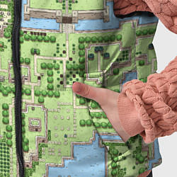 Детский жилет Zelda: карта, цвет: 3D-красный — фото 2