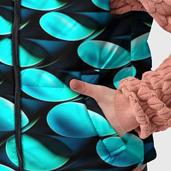 Детский жилет Голубые чешуйки, цвет: 3D-красный — фото 2