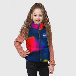 Детский жилет Nasa gradient sportcolor, цвет: 3D-красный — фото 2
