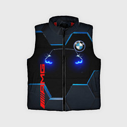 Детский жилет Тень BMW, цвет: 3D-красный